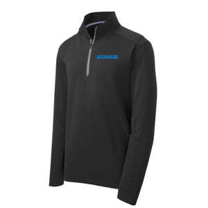 Sport-Tek Sport-Wick Textured 1/4-Zip Pullover